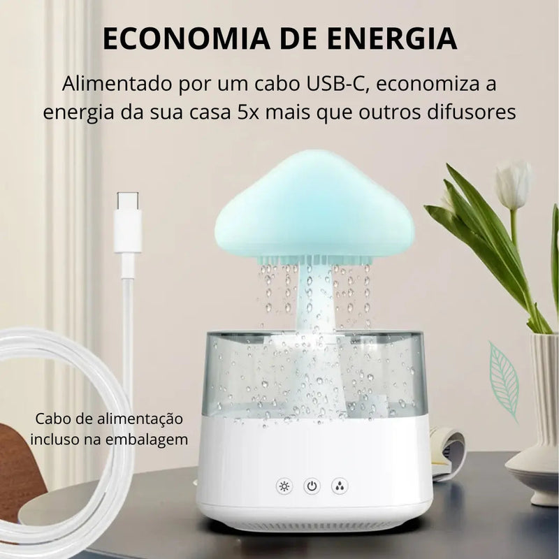 Difusor e Umidificador de Ambientes Ultrassônico -Acasa