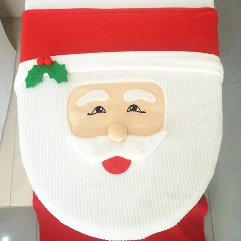 Kit de Decoração de Natal para Banheiro