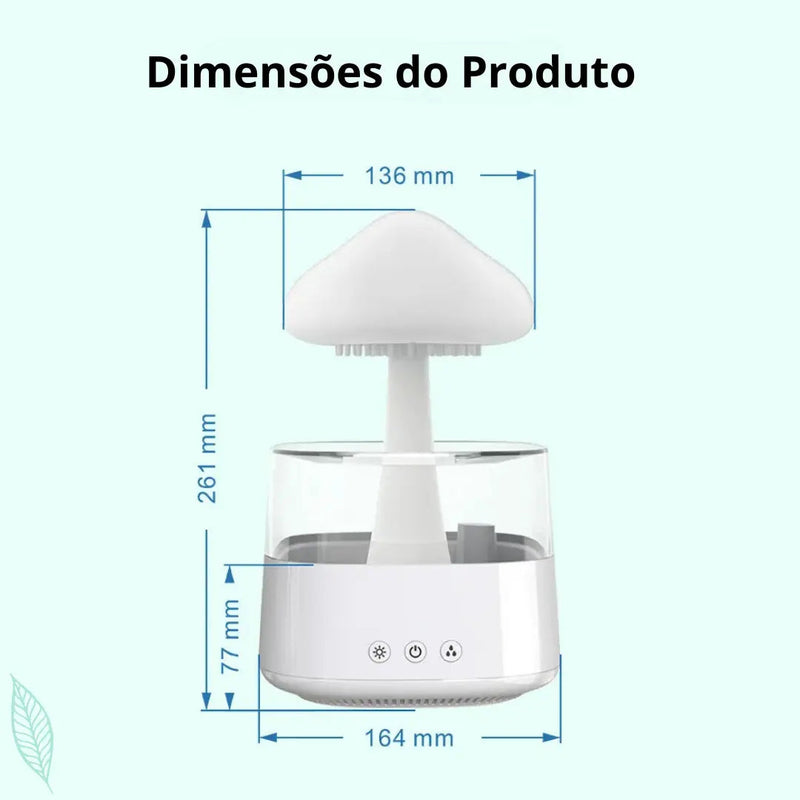 Difusor e Umidificador de Ambientes Ultrassônico -Acasa