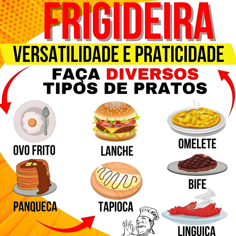 Frigideira Premium com Revestimento Antiaderente -Acasa