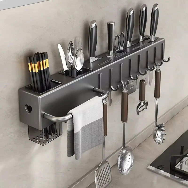 Organizador de parede para utensílios de cozinha -Acasa